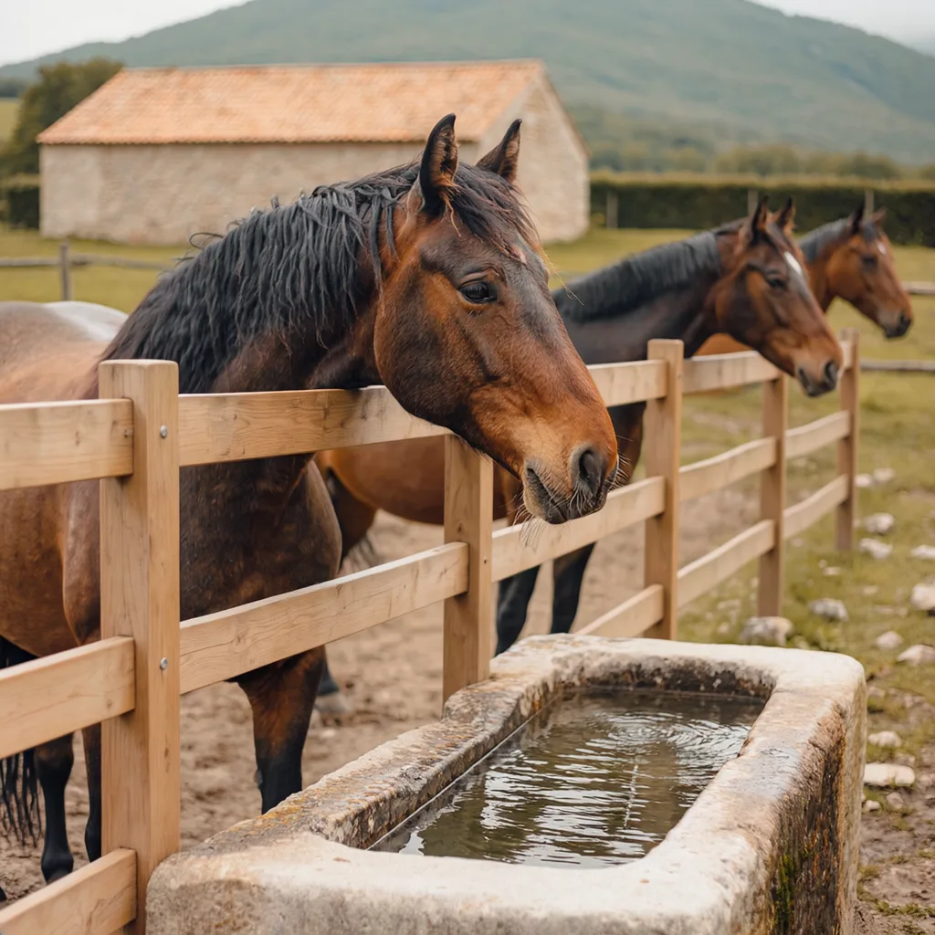 Pension pour chevaux à Saint-Cyr-les-Vignes, Loire